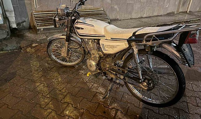 Gemerek'te çalıntı motosiklet operasyonu: 2 şüpheli tutuklandı