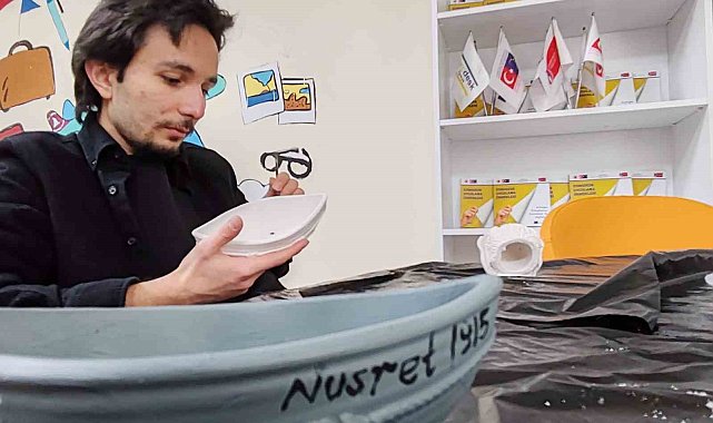 Genç ellerden "Nusret 1915" dokunuşu Menteşe'de seramik atölyesiyle tarih canlandı