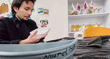 Genç ellerden "Nusret 1915" dokunuşu Menteşe'de seramik atölyesiyle tarih canlandı