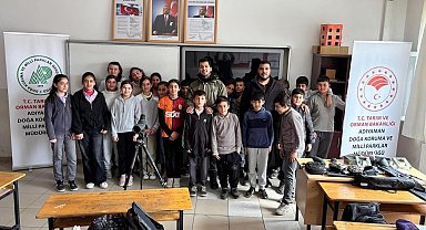 Gölbaşı'nda öğrencilere doğa koruma eğitimi verildi