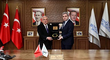 Gürcistan Büyükelçisi Kalandia'dan Başkan Güler'e ziyaret