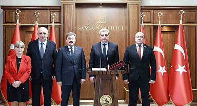 Gürcistan heyeti Samsun'da: Dostluk bağları pekişti