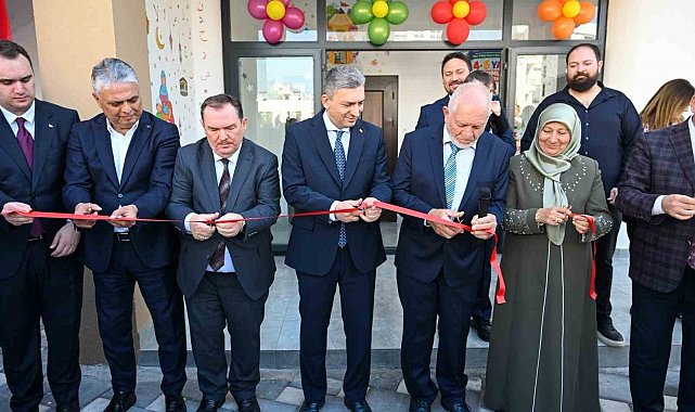 Hacı Nizamettin Demirel Camii ve Hacı Rabiye Demirel Kur'an Kursu hizmete açıldı