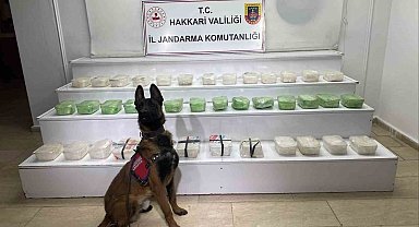 Hakkari'de 43 kilo metamfetamin ele geçirildi