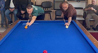 Hakkâri'de 'Üç Bant Bilardo Turnuvası' başladı