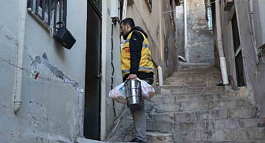 Haliliye'de evlere iftar ikramı devam ediyor
