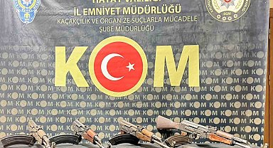 Hatay'da kalaşnikof kaçakçılığında: 4 kişi tutuklandı