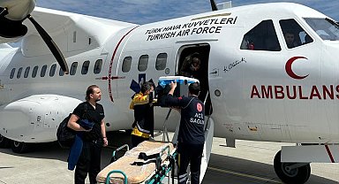 Hava Kuvvetleri'nden hayat kurtaran uçuş