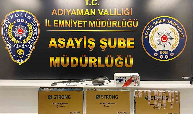 Hırsızlık operasyonunda 1 şüpheli tutuklandı