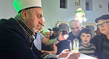 Hisarcık'ta sakal-ı şerif ziyareti