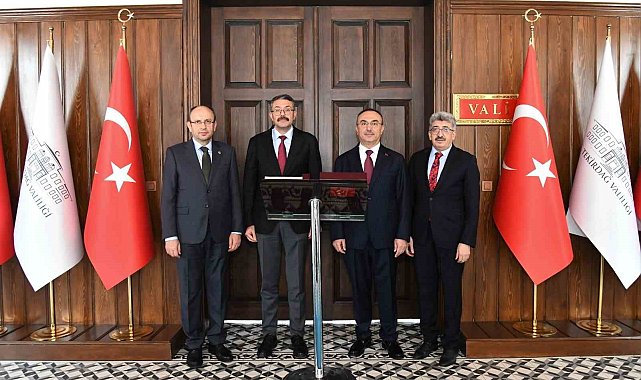 İçişleri Bakan Yardımcısı Çelik, Tekirdağ'da temaslarda bulundu