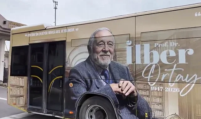 İETT'den İlber Ortaylı'ya 'saygı otobüsü'