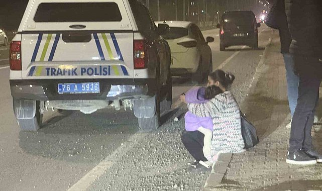 Iğdır'da otomobil sulama kanalına uçtu: Sürücü, kızı ve torunu son anda kurtuldu