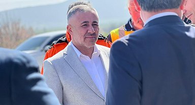 İl Başkanı Yıldırım, karayolu çalışmalarını inceledi