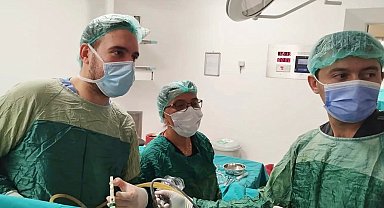 İlçe hastanesinde safra kesesi ameliyatı kapalı yöntem ile yapıldı