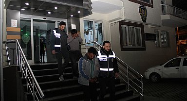 İnşaattan hırsızlık yapan 2 şüpheli tutuklandı