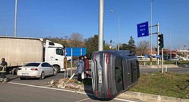 İpsala'daki trafik kazası: 4 kişi yaralandı