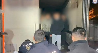 İran'dan gelen 25 göçmen tır dorsesinde yakalandı, sürücü tutuklandı