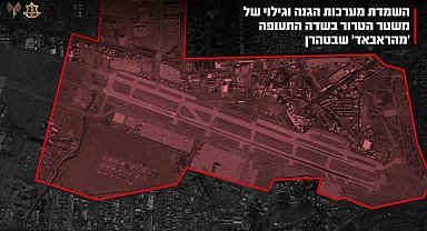 İsrail ordusu: "Tahran'daki Mehrabad Havalimanı vuruldu"