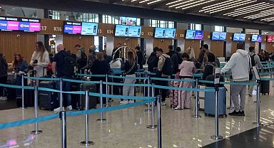 İstanbul Havalimanı'nda Ramazan Bayramı yoğunluğu