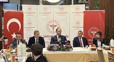 İstanbul İl Sağlık Müdürlüğü, basın mensuplarıyla iftarda buluştu