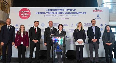 İstanbul'daki belediyeler kadınlar için güçlerini birleştirdi: Başkan Köymen protokole imza attı
