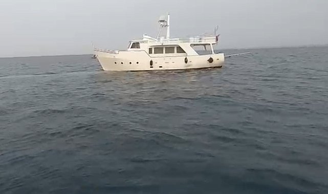 İtalya rotasındaki özel teknede düzensiz göçmen operasyonu
