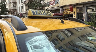 İzmir'de öldürülen taksici için meslektaşlarından araçlı konvoy