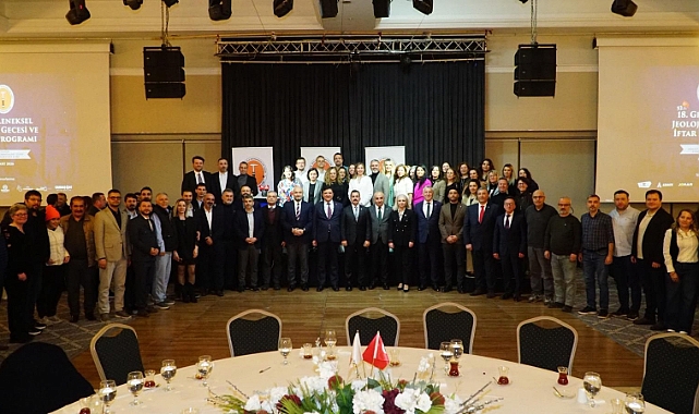 Jeoloji Mühendisleri Bursa’da geleneksel iftar programında bir araya geldi