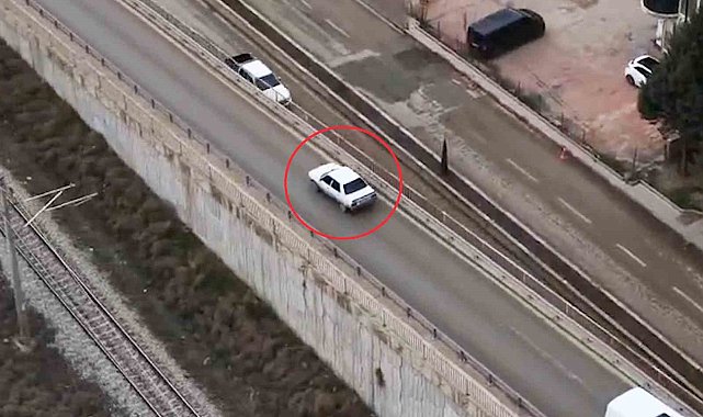 Kaçış planı işe yaramadı, koşarak araç değiştirdi yine yakalandı