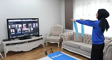 Kadınlara özel "Onlİne Spor" kayıtları başladı