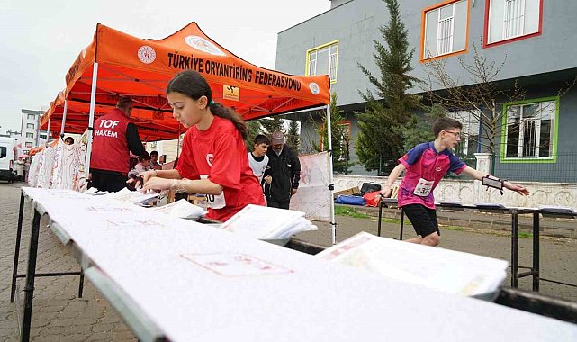 Kahramanmaraş, Oryantiring U14 Türkiye Şampiyonası'na ev sahipliği yaptı