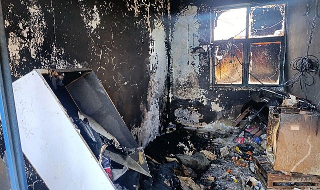 Kahramanmaraş'ta evde çıkan yangında 1 kişi hayatını kaybetti