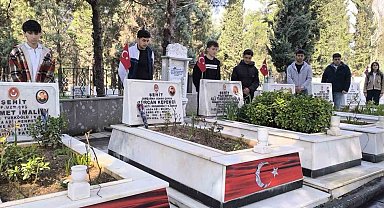 Kahramanmaraş'ta şehitler Ramazan Bayramı öncesi dualarla anıldı