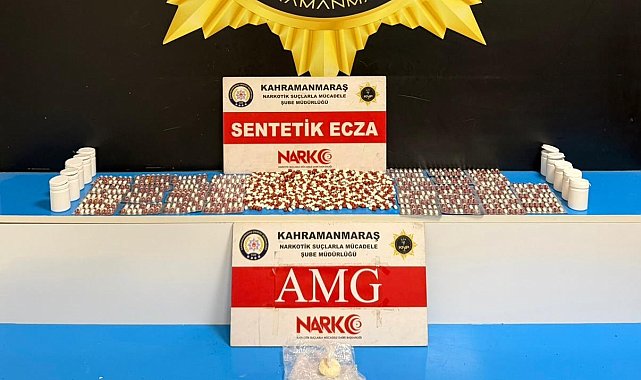 Kahramanmaraş'ta uyuşturucu operasyonu: 4 tutuklama