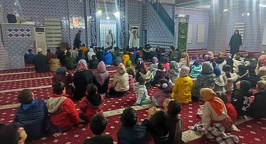 Kahta'da Kur'an Kursu öğrencileri için Kur'an'a geçiş programı düzenlendi