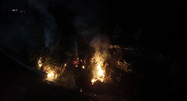Karabük'te ormanlık alanda çıkan örtü yangını söndürüldü