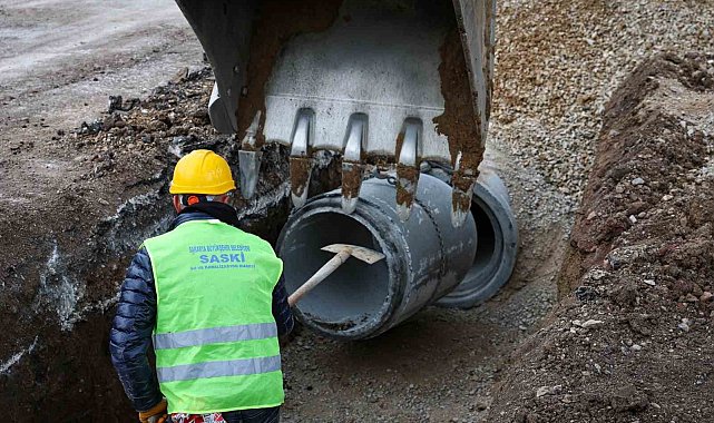 Karakamış'ta 3 bin 500 metrelik hat tamamlandı