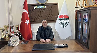 Kars 36 Spor Başkanı Osman Yaşar Uluman görevi bıraktı