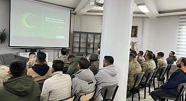 Kars'ta jandarmaya bağımlılıkla mücadele eğitimi