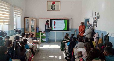 Kars'ta öğrencilere gıda güvenilirliği ve israfla mücadele eğitimi