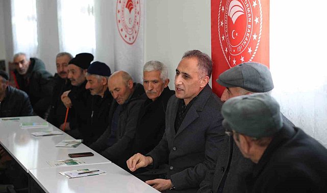 Kars'ta Tarım ve Orman Müdürlüğü üreticilerle buluşmayı sürdürüyor