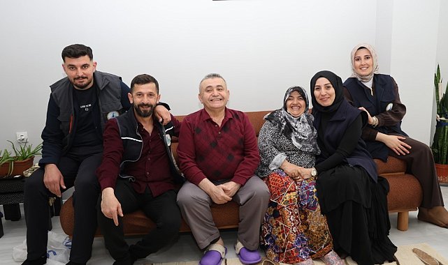 Kartepe'de bayramda gönüllere dokunan ziyaret