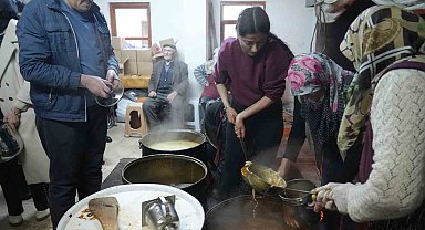 Kastamonu'da 8 asırlık "tekke çorbası" geleneği bu yıl da yaşatıldı