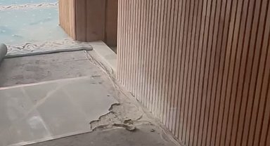 Kastamonu'da düşen yıldırım camiye isabet etti