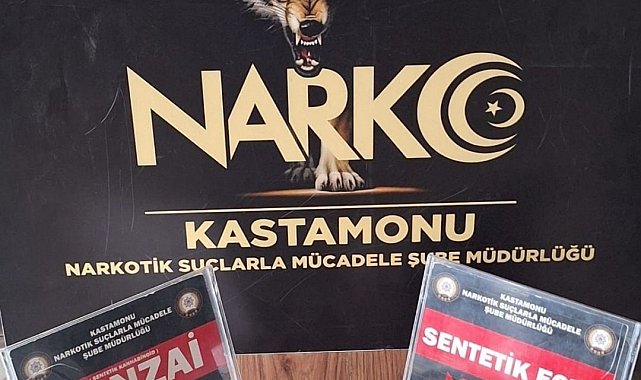Kastamonu'da uyuşturucu operasyonu