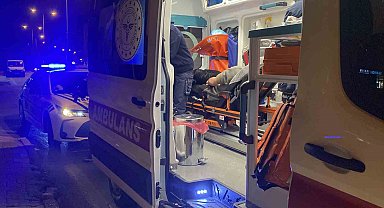 Kavşakta otomobille motosiklet çarpıştı: 1 yaralı