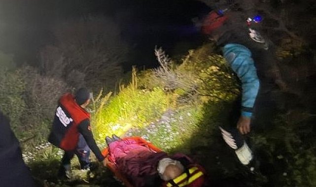 Kaybolan Alzheimer hastası yaşlı adam termal kameralı dronla bulundu