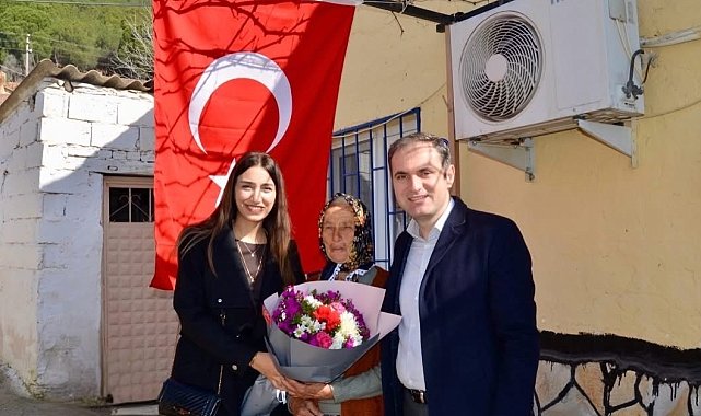 Kaymakam Murat Mete'den şehit annesine ziyaret
