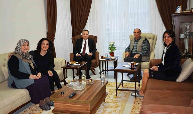 Kaymakam Odabaş'tan bayramda şehit ailelerine ziyaret